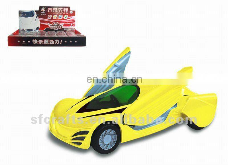 fashion alloy model 1 32 pull back car with light