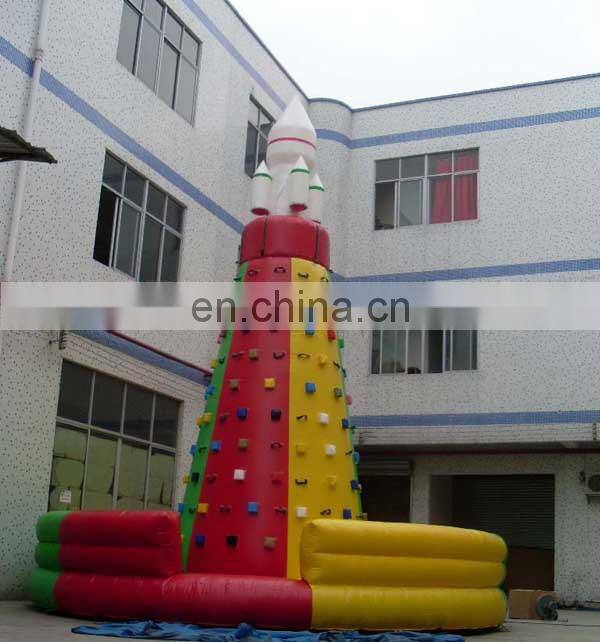 giant inflatable climbing wall, removable climb wall ,inflatable rock climbing wall