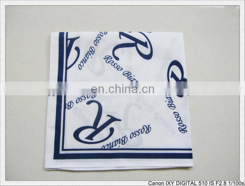 100% cotton men printed Handkerchief
