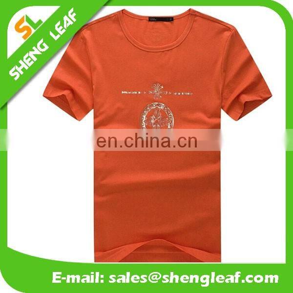 2016 popular design of custom printed t-shirt