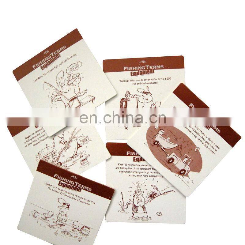 round colorful printing custom made paper placemat for kids