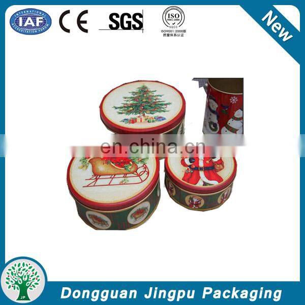 Can be customized 0.23mm tin plate cake box round