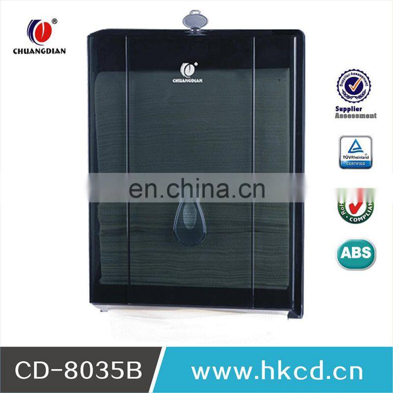 N-Folded Hand Towel Dispenser Wall Mounted Hand Paper Dispenser Toilet Tissue Dispenser CD-8035A
