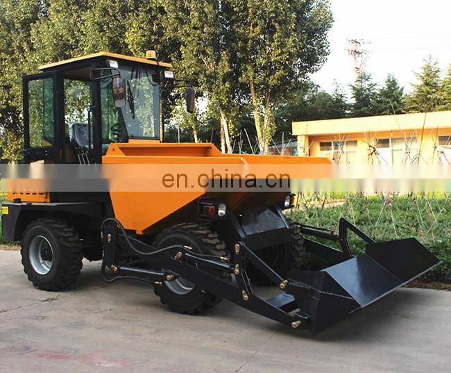Mini moving machinery superior FCY30 Loading capacity 3 tons china dumper with rops and canopy