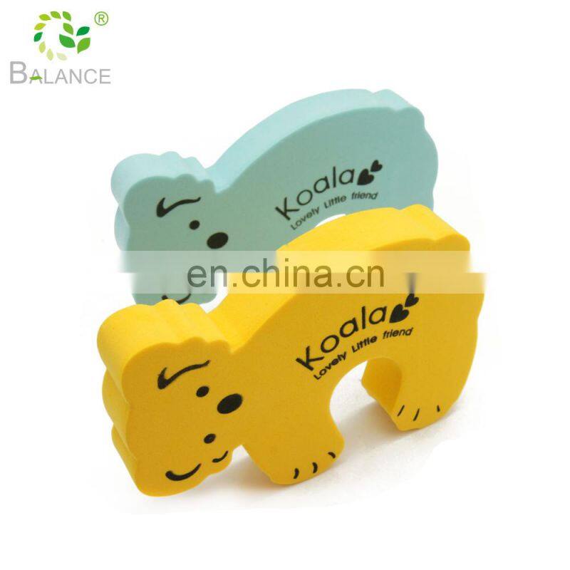 baby safety product Custom cartoon EVA Trade assurance high quality baby finger pinch guard EVA door stopper