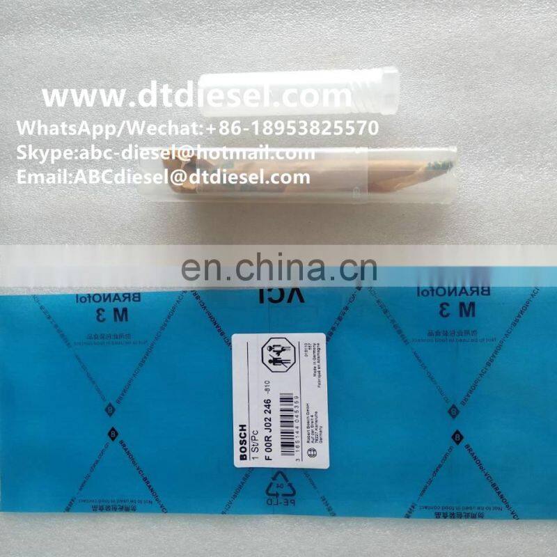 BOSCH Valve assembly F00R J02 246 for Injector 0 445 120 073