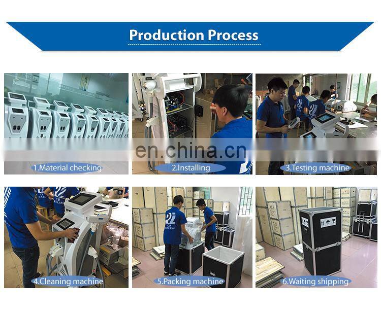 Guangzhou Renlang skin tightening RF tattoo removal laser hair removal IPL lamp