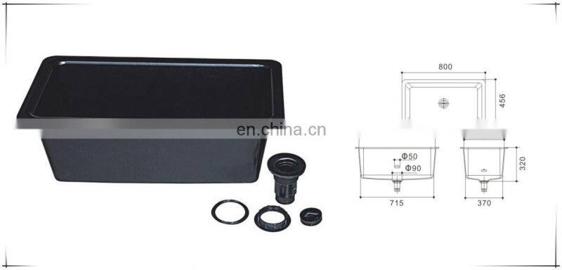Guangzhou Laboratory water sink for equiment pp