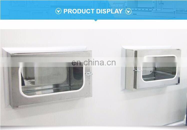 Dynamic pass box for clean room,laminar air flow for clean box room