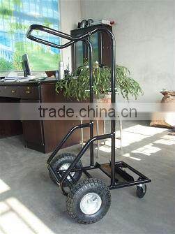 high quality specification standard two wheels convenient Multi-function stainless platform hand truck HT1827 load 250kg