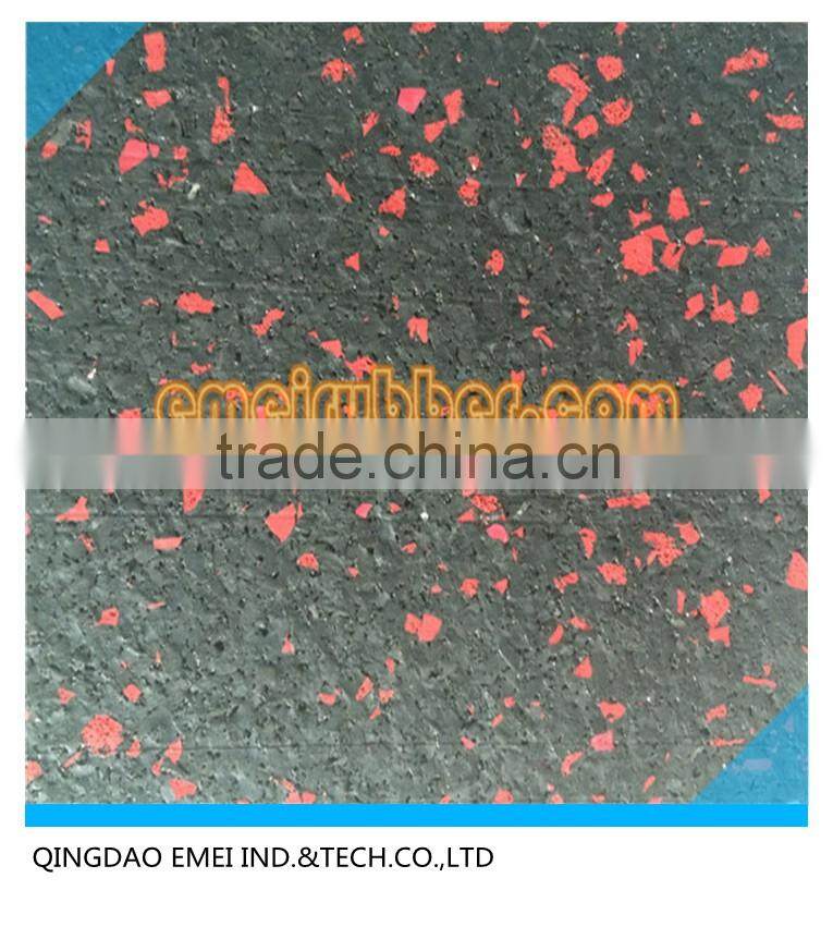 500*500mm,1000*1000mmEco-soft gym rubber tile
