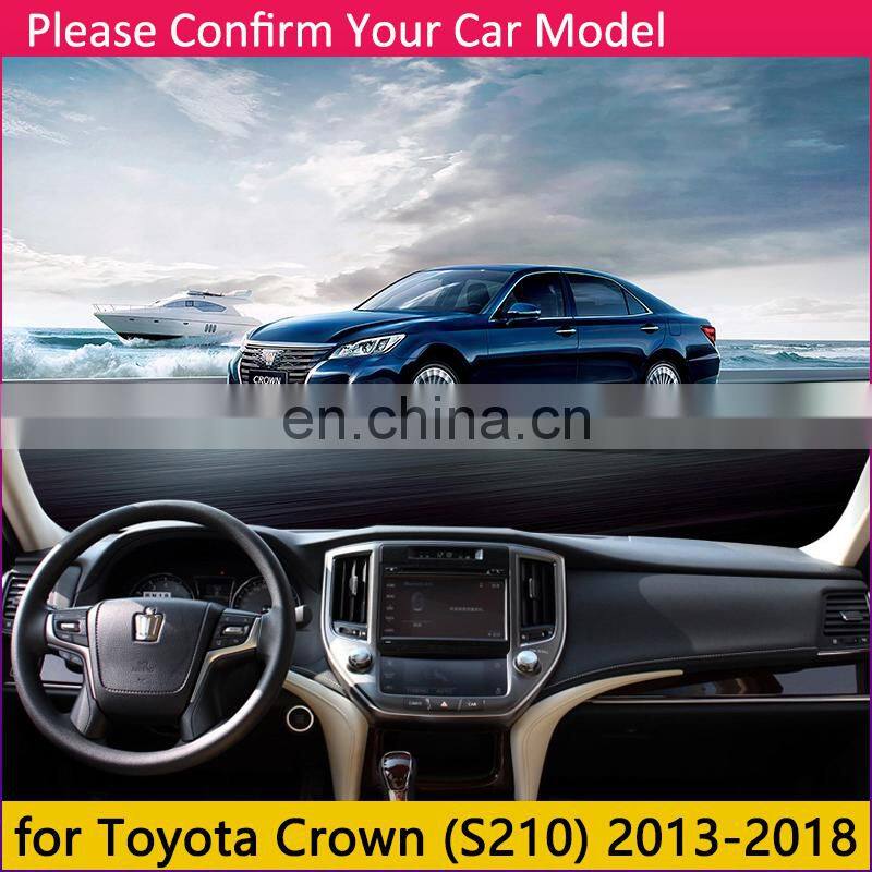 for Toyota Crown Royal S210 2013~2018 Anti-Slip Mat Dashboard Cover Pad Sunshade Dashmat Carpet Car Accessories 2015 2016 2017