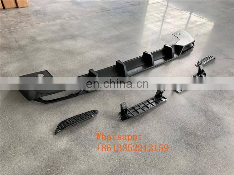 2019 year G CLASS W464 G63 topc style pp material rear diffuser fit for G wagon W463A G63 rear bumper