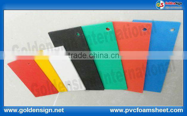 eco friendly pvc foam sheet/manufactura de PVC plancha/eco/saludable