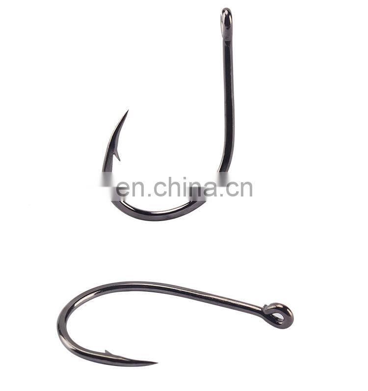 High carbon steel 10104 big fish hook mustad fishing hooks for saltwater sea fishing