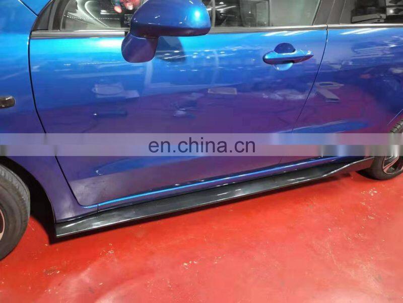 Factory Directly Selling Car Auto Spare Parts Body, Protector New Style Black Glossy Universal Side Skirts Spliter For All Car
