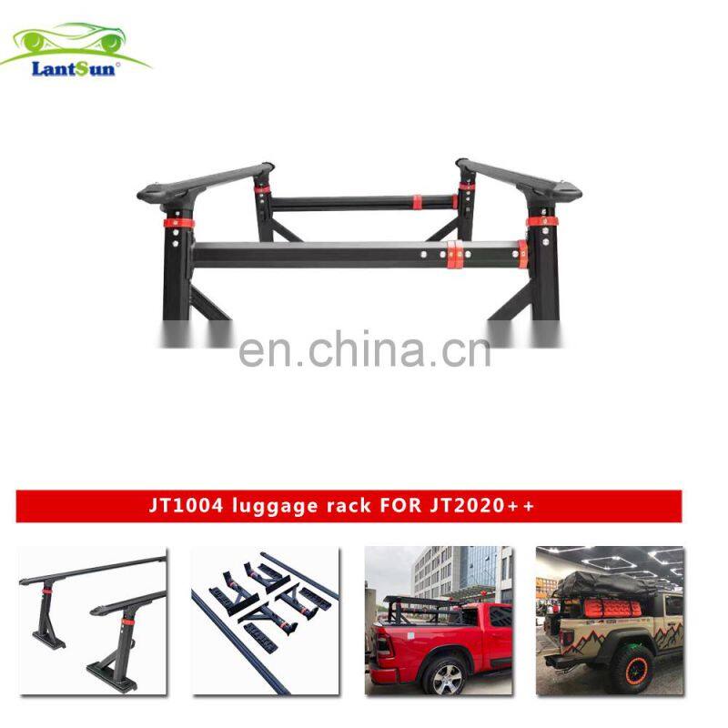 JT1004 aluminium luggage roof rack cross bar luggage carrier for jeep gladiator