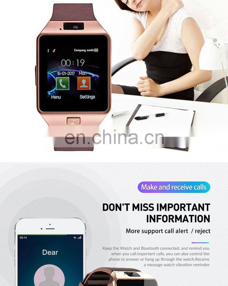 DZ09 Smart Watch With Camera Photpgraph Message Remind Support TF Card SIM Fitness Tracker Sport Smartwatch a1 DZ09