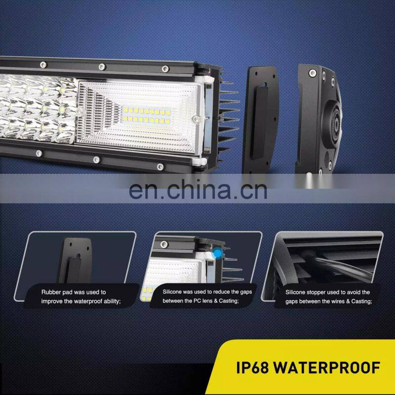 Auto Diving Car Off Road Truck Work Light Curved Light Bar