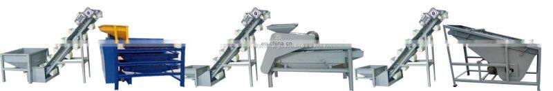 High quality Almond shell separating machine walnut kernel separator nut seed separator