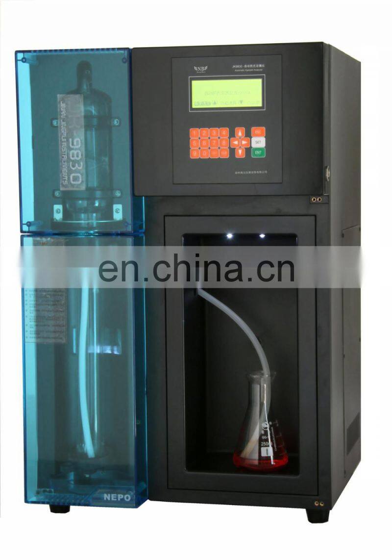 Laboratory automatic nitrogen analysis kjeldahl apparatus