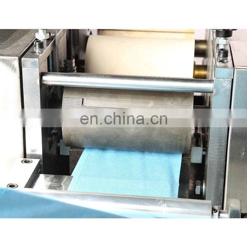 SC400 ultrasonic protective Disposable non-woven Fabric Shoes Cover making Machine