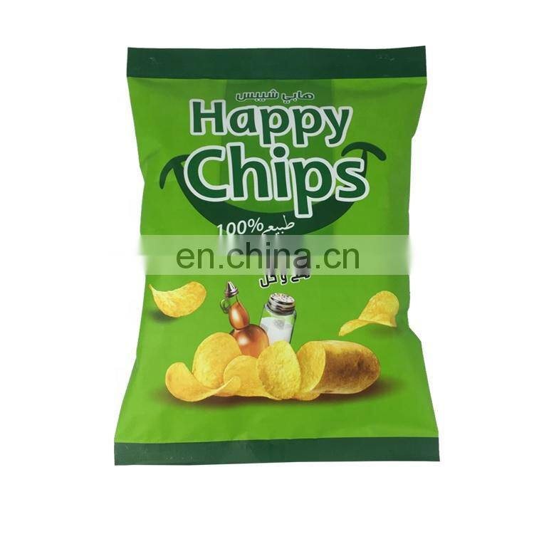 wholesale back sealer packaging aluminum foil bags for potato chips/snacks