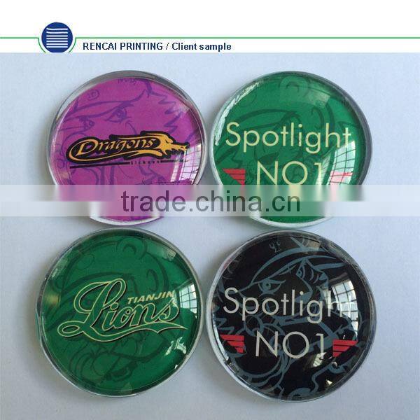 Incredible new style design souvenir glass machine for fridge magnet