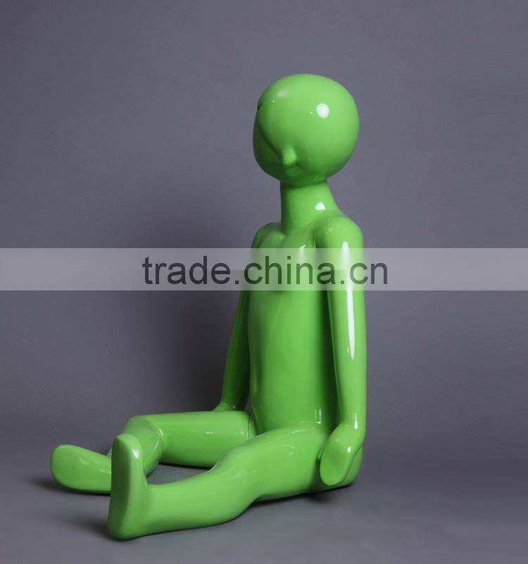 kid boy mannequin with sculptured hair