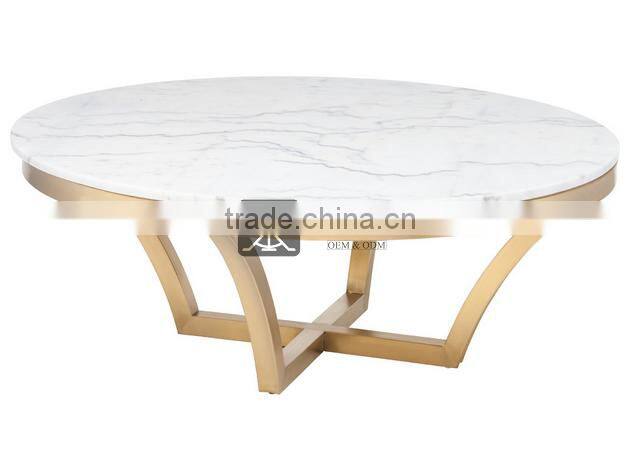 CT-156 Luxury Hotel Furniture Beautiful Hall Marble Coffee Table