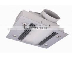 Bathroom heater with halogen lamp glass panel ,LED downlight