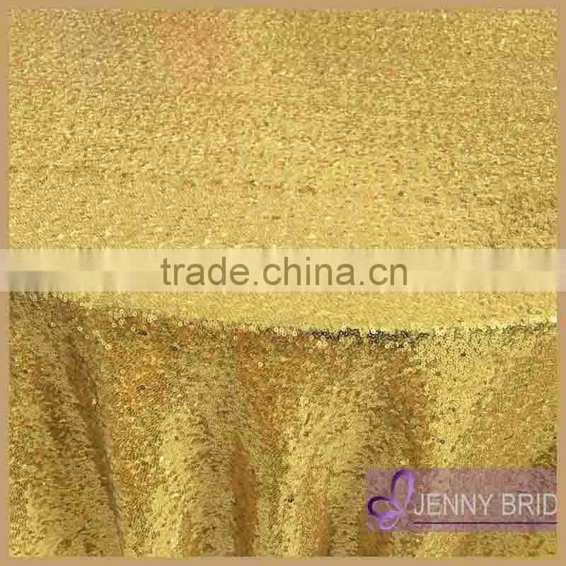 SQN#23 Luxury wholesale cheap round table cloths sequin table cloth for wedding