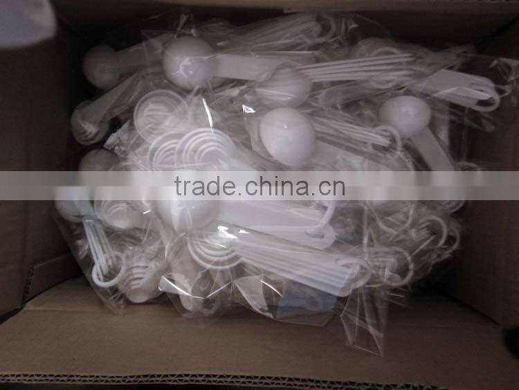 2016 CUSTOM print 4pcs cheap Plastic Measuring Spoon