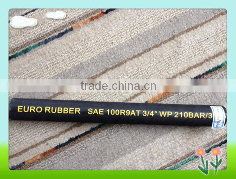 2" SAE 100r9 Hydraulic Hose with Steel Wire Spiraled