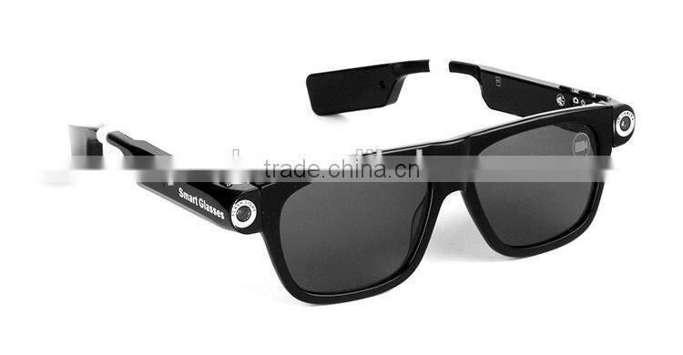 Sexy Mini 720P Sexy Video Recorder Glasses with Bluetooth connective for MP3 and Phone Calls