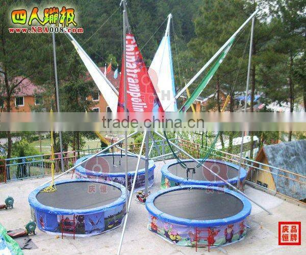 4 in 1 bungee trampoline for sale