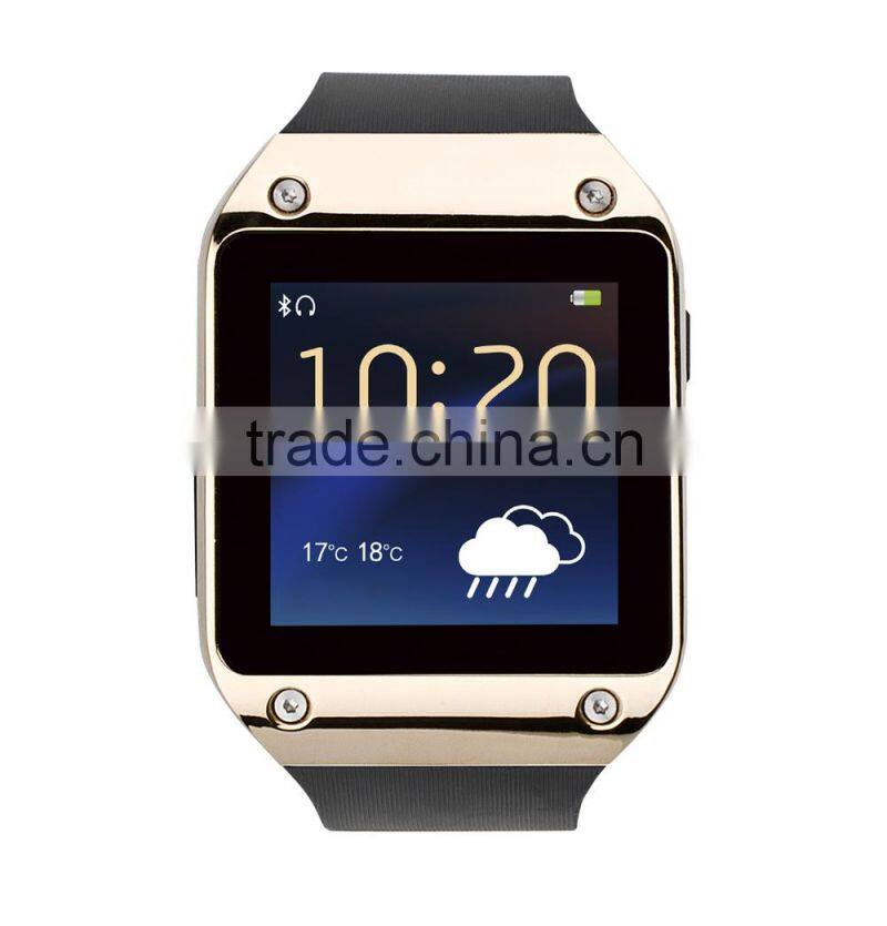 2014 Podoor stain steel Bluetooth smart watch PW305 for unisex ,fashionable wrist watch for smart mobile phone