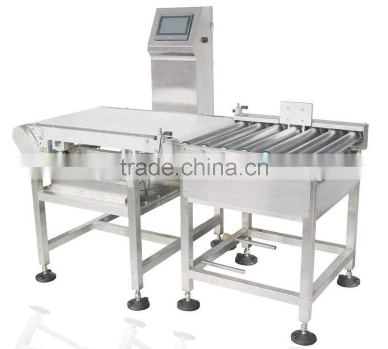 in-line check weighing systems 2015 best sale of automatic checkweighers/check weigher conveyor for production line