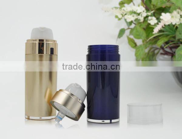 China Airless Skin Care Cosmetics Acrylic Bottle 30ml 50ml PA15