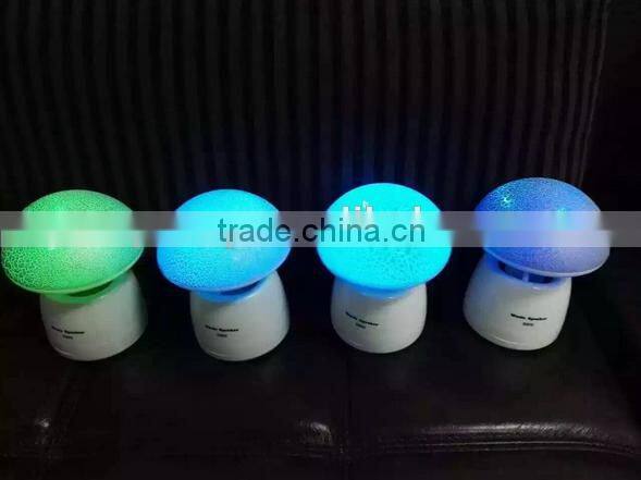 New Arrival Mini Bluetooth Speaker Cute Mushroom Style Wireless Stereo Portable Handsfree Subwoofer Mp3 Player Loudspeaker