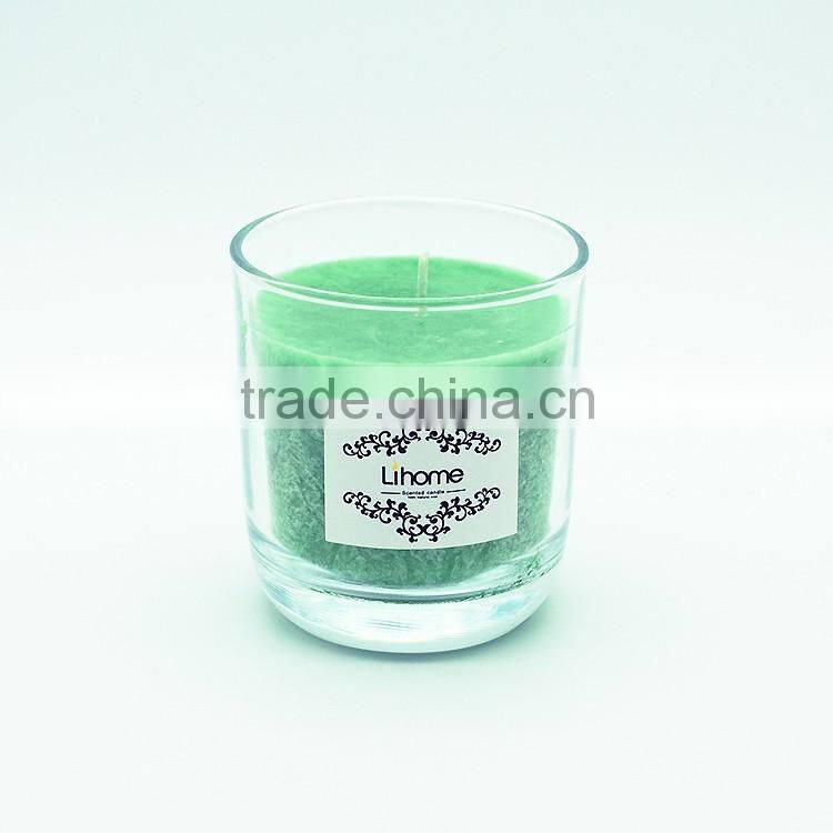 Painted scented candle/ scented soybean candle/ scented candle in glass jar