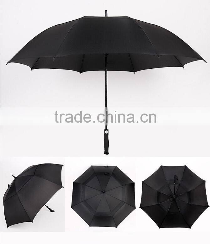 30 inch double layer automatic blue golf umbrellas