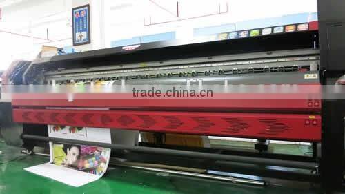 3.2m Taimes solvent printer with KM1024 print head