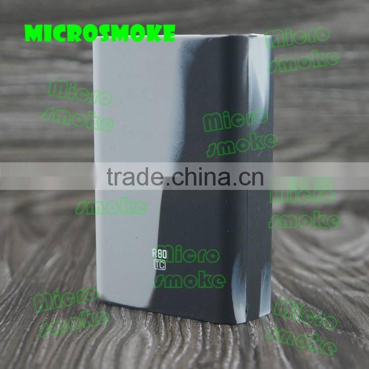 High quality Smoke Micro One Starter Kit 80w silicone case/skin/sleeve TC Micro One R80 silicone protector/enclosure in stock