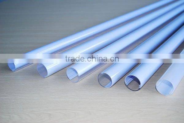 PC Milk white Plastic Extrusion LED lampshade