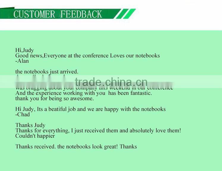 Customized Size genuine pp small notebook