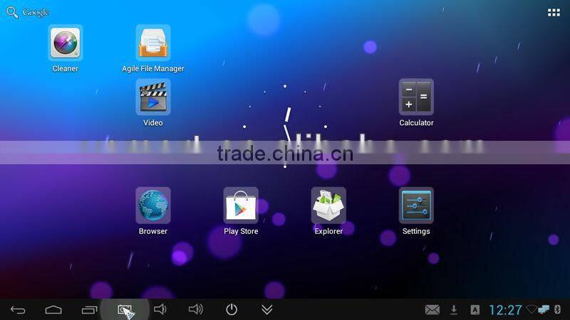 RK3188 quad core media player hd RK3188 smart tv box build-in web camera and bluetooth from China