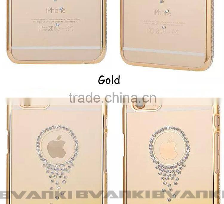 Accesories Mobile Waterproof Prestigio Phone Case For iPhone 6 Cover Diamond,Mobile Phone Case Material Plastic Rock Case