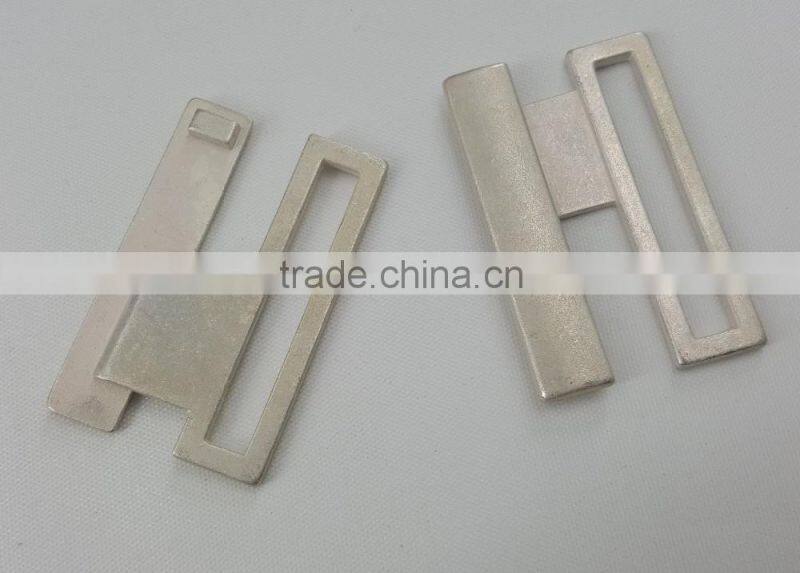 Metal interlocking buckles For ladies belt