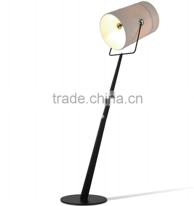 modern indoor swing arm led work light/white metal Floor Lamp
